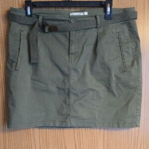 H&M Olive Belted Pants